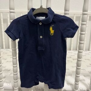 Ralph Lauren 3M onesie Navy Blue